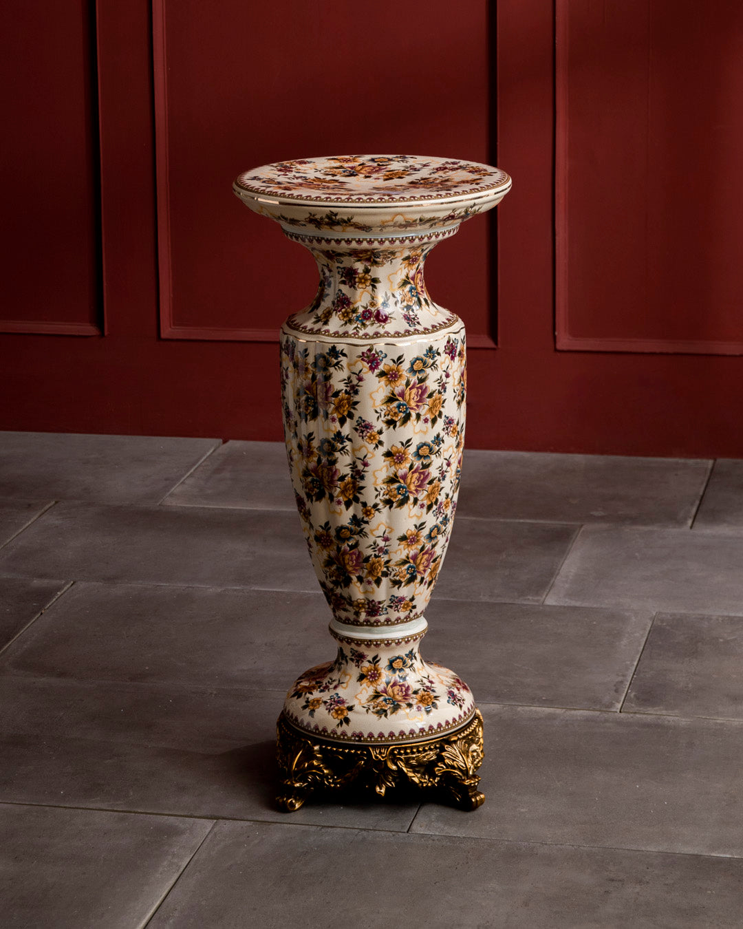 'Imperial Floral' Ornamental Side Table 