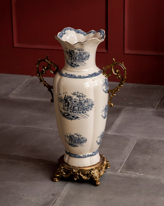 'Yorkshire' Victorian Ornamental Floor Vase