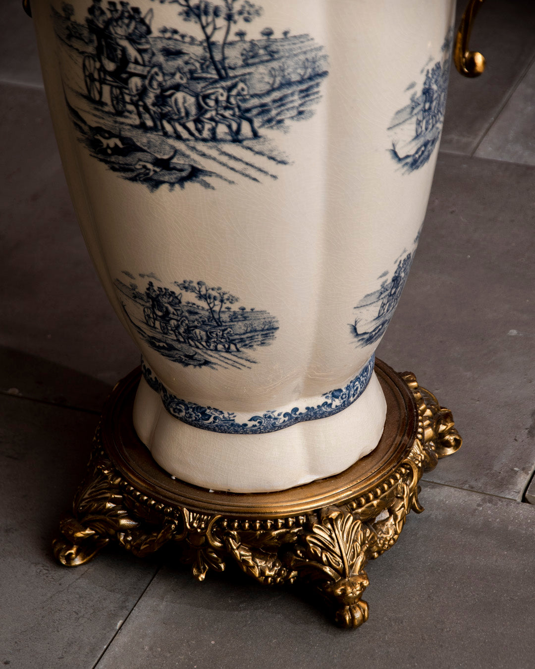 'Yorkshire' Victorian Ornamental Floor Vase 