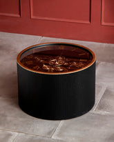 Gear Fusion Coffee Table with Clock Top - Small 