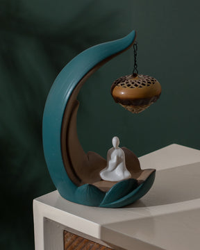 Lotus Backflow Incense Burner - The Decor Kart 