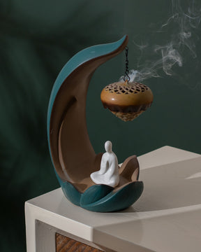 Lotus Backflow Incense Burner - The Decor Kart 