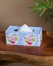 Vintage Floral Tissue Box Holder
