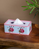 Vintage Floral Tissue Box Holder 