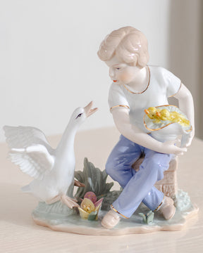 Beautiful Boy - Fine Porcelain Figurine - The Decor Kart 