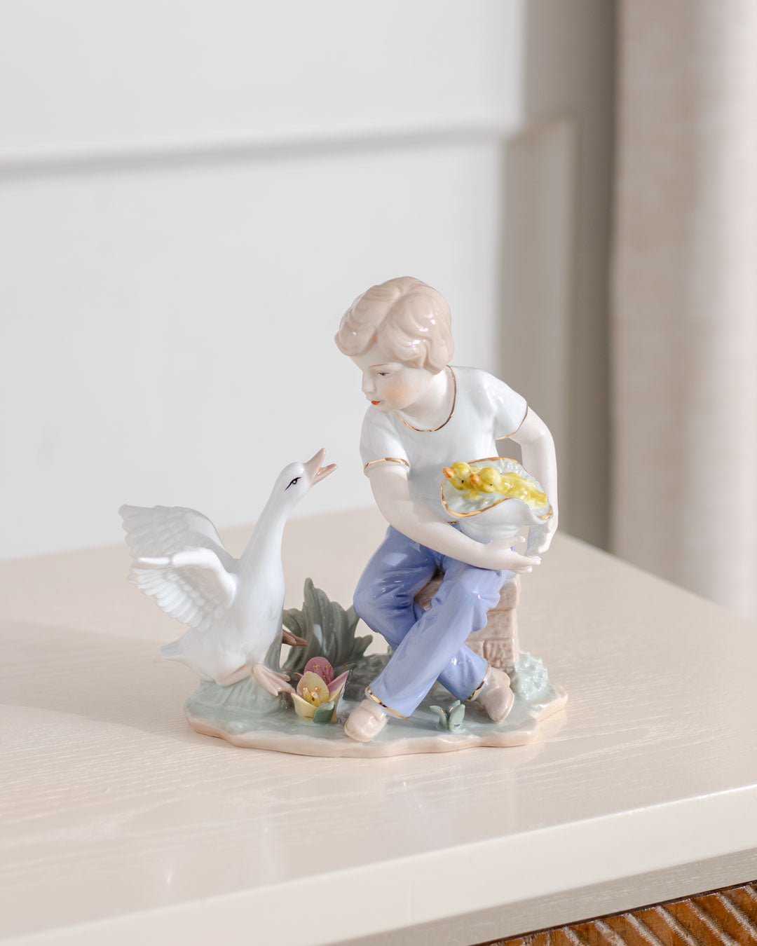 Beautiful Boy - Fine Porcelain Figurine - The Decor Kart 