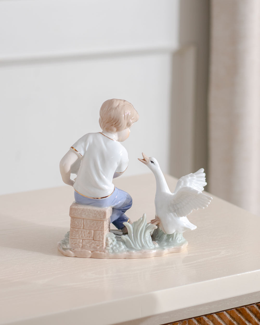 Beautiful Boy - Fine Porcelain Figurine - The Decor Kart 
