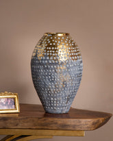 Molten Glow Textured Vase 