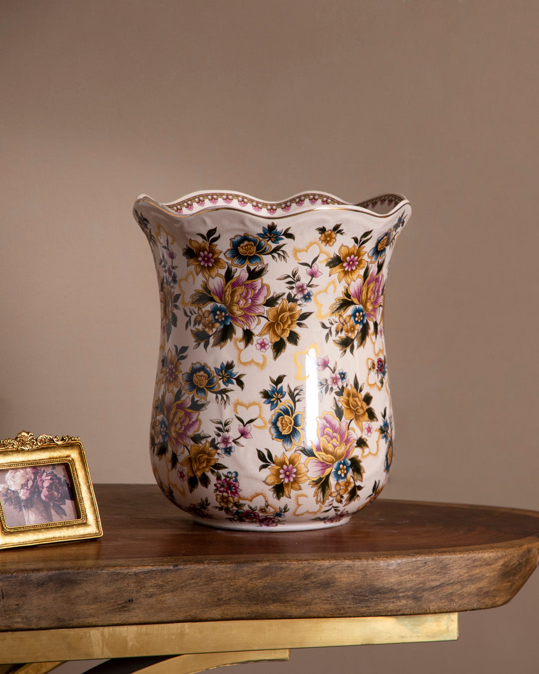 'Imperial Floral' Ornamental Decorative Vase 