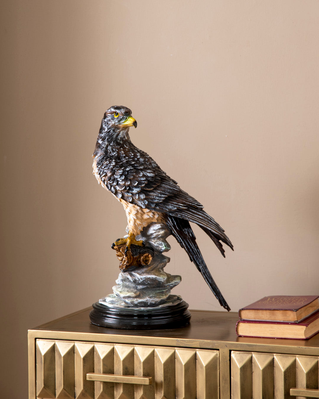 Majestic Hawk Decorative Figurine 