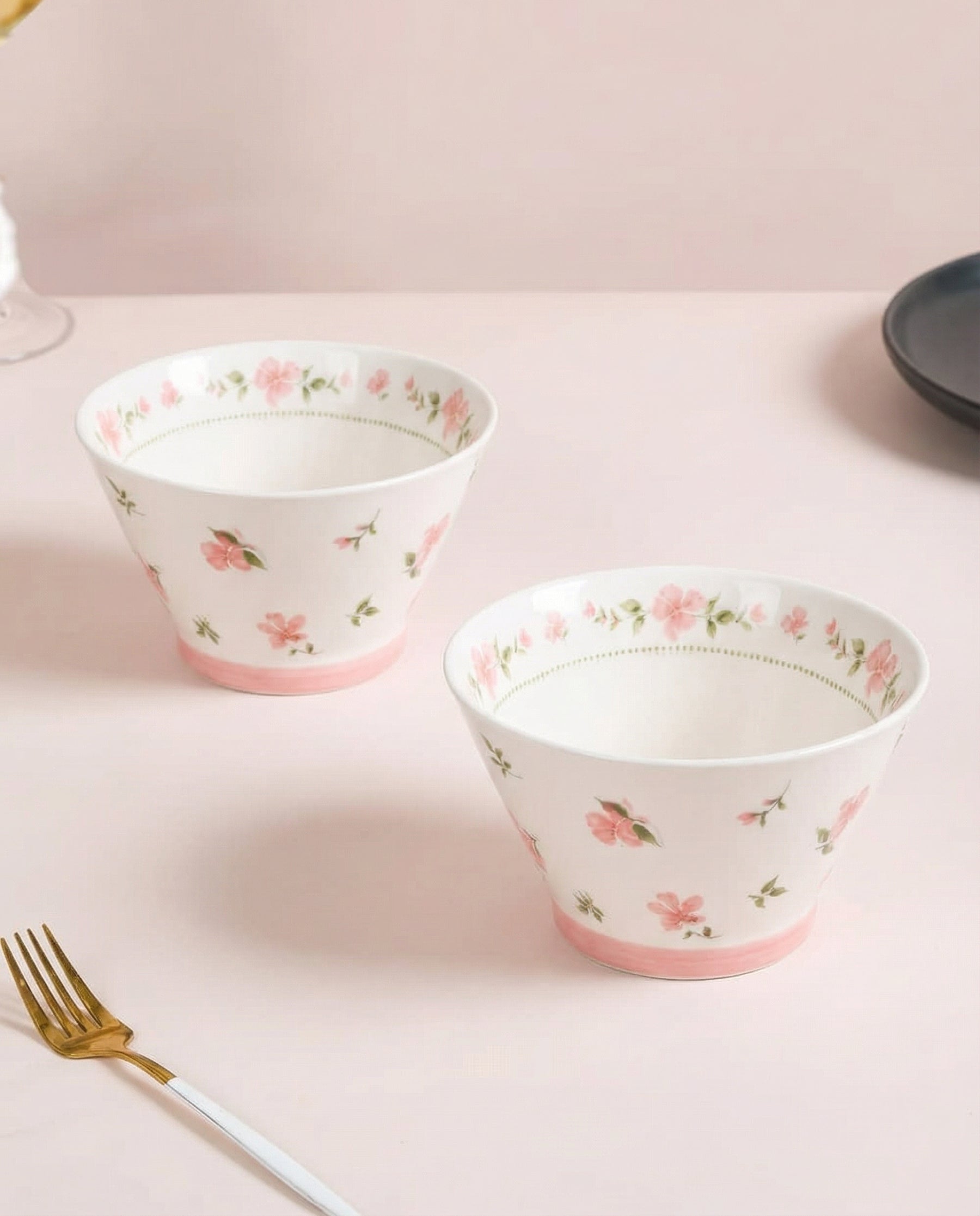 Serene Petal Bowl - Orange 