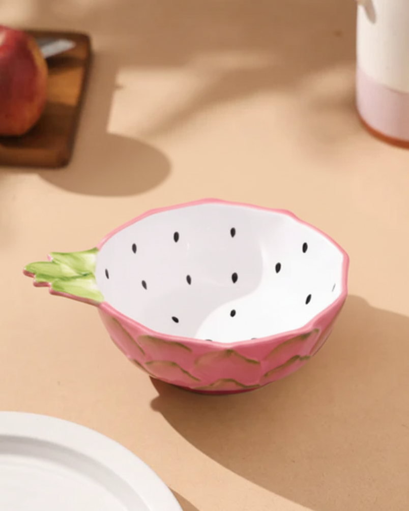Dragon Fruit Ceramic Bowl 