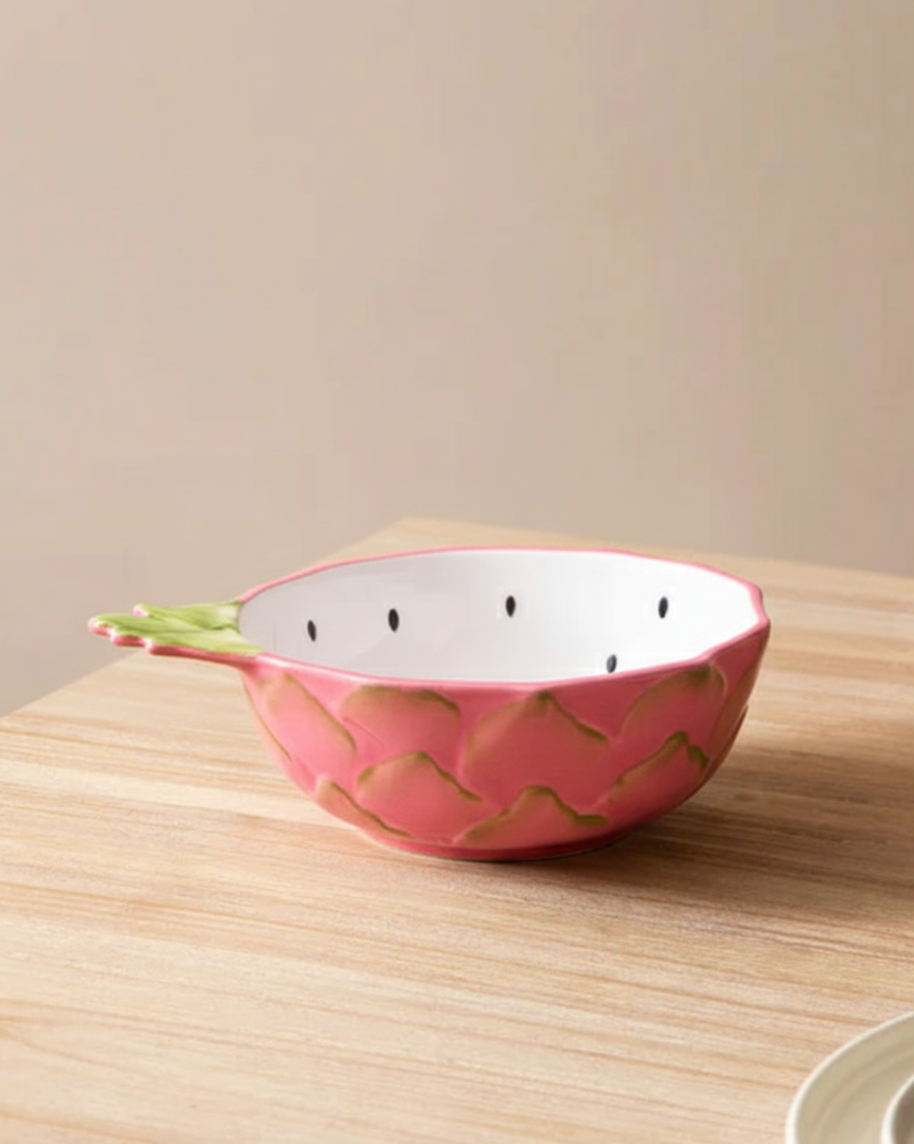 Dragon Fruit Ceramic Bowl