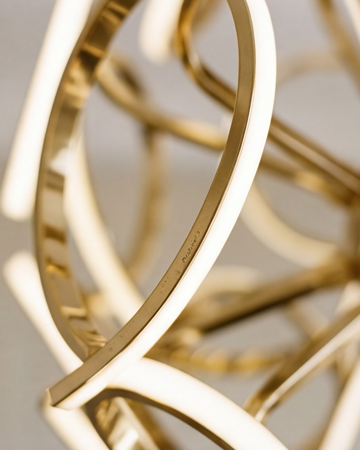 Regal Spiral Loop Chandelier 
