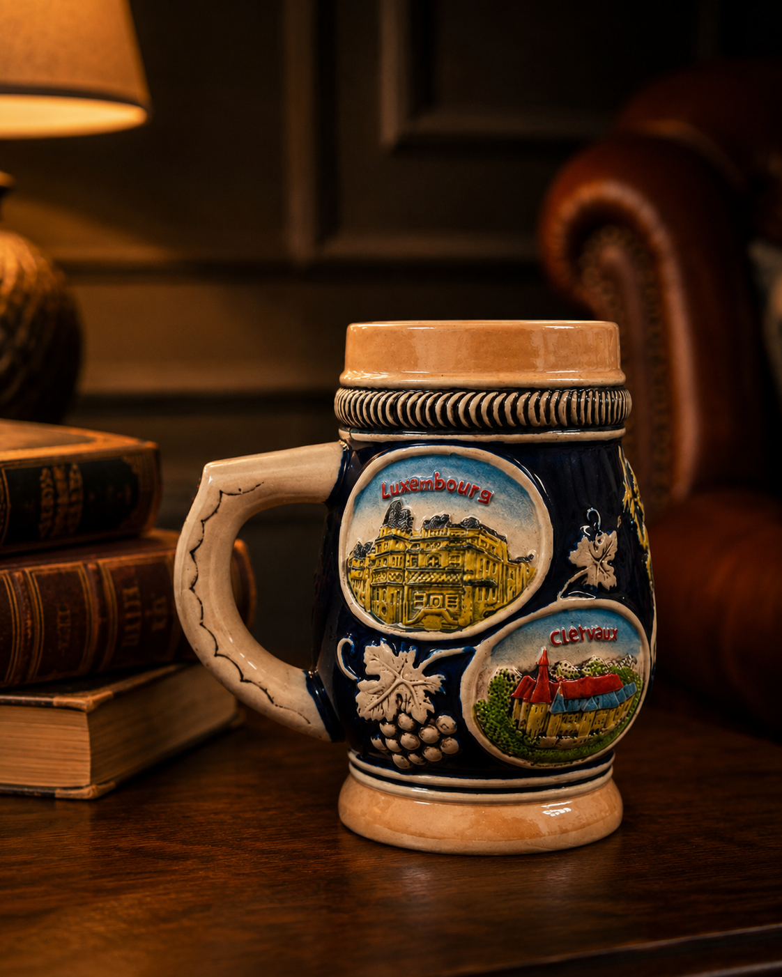 Luxembourg Heritage - Vintage Stein Beer Mug 