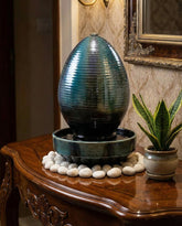 Aqua Harmony Egg Shape Ripple Fountain 