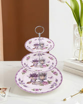 Whispers of Lavender 3-Tier Cake Stand 