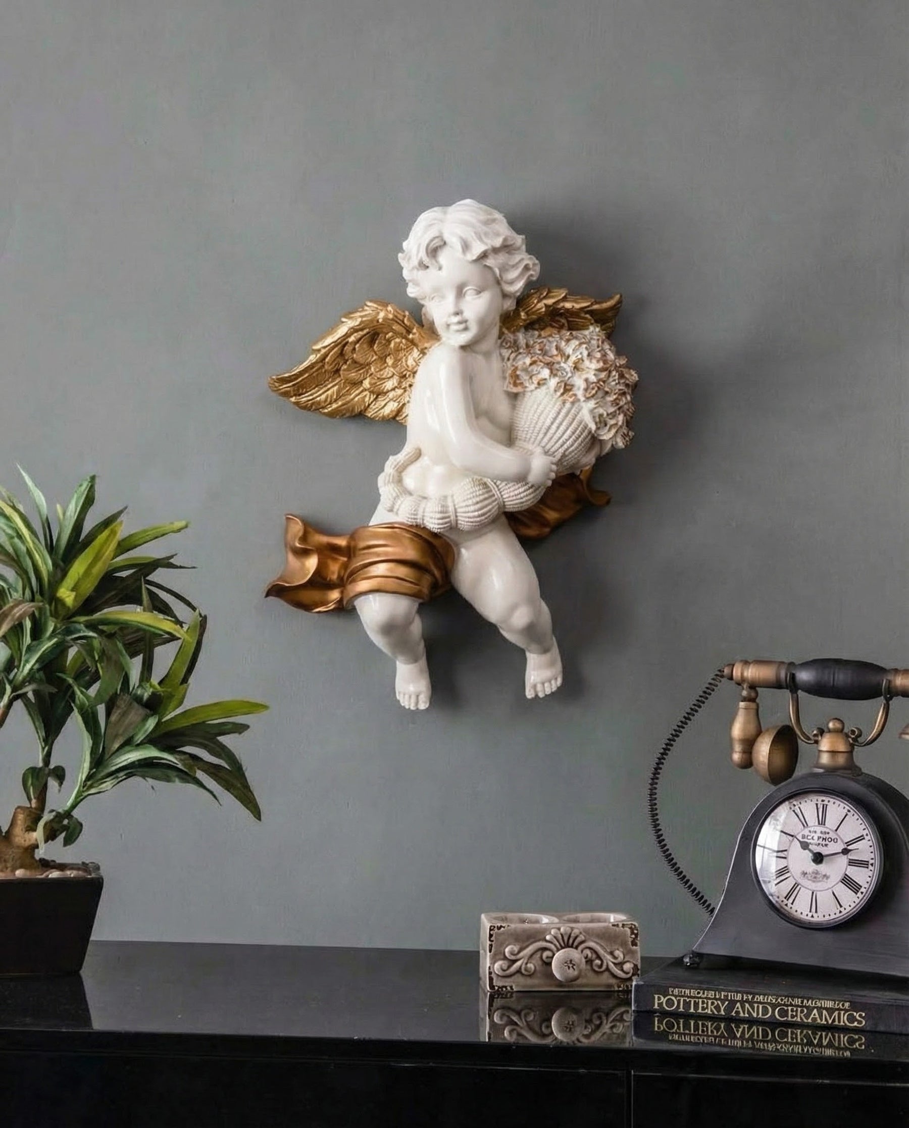 Angel Cherub - Wall Mount 