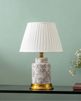 Ivory Etch Classic Table Lamp 