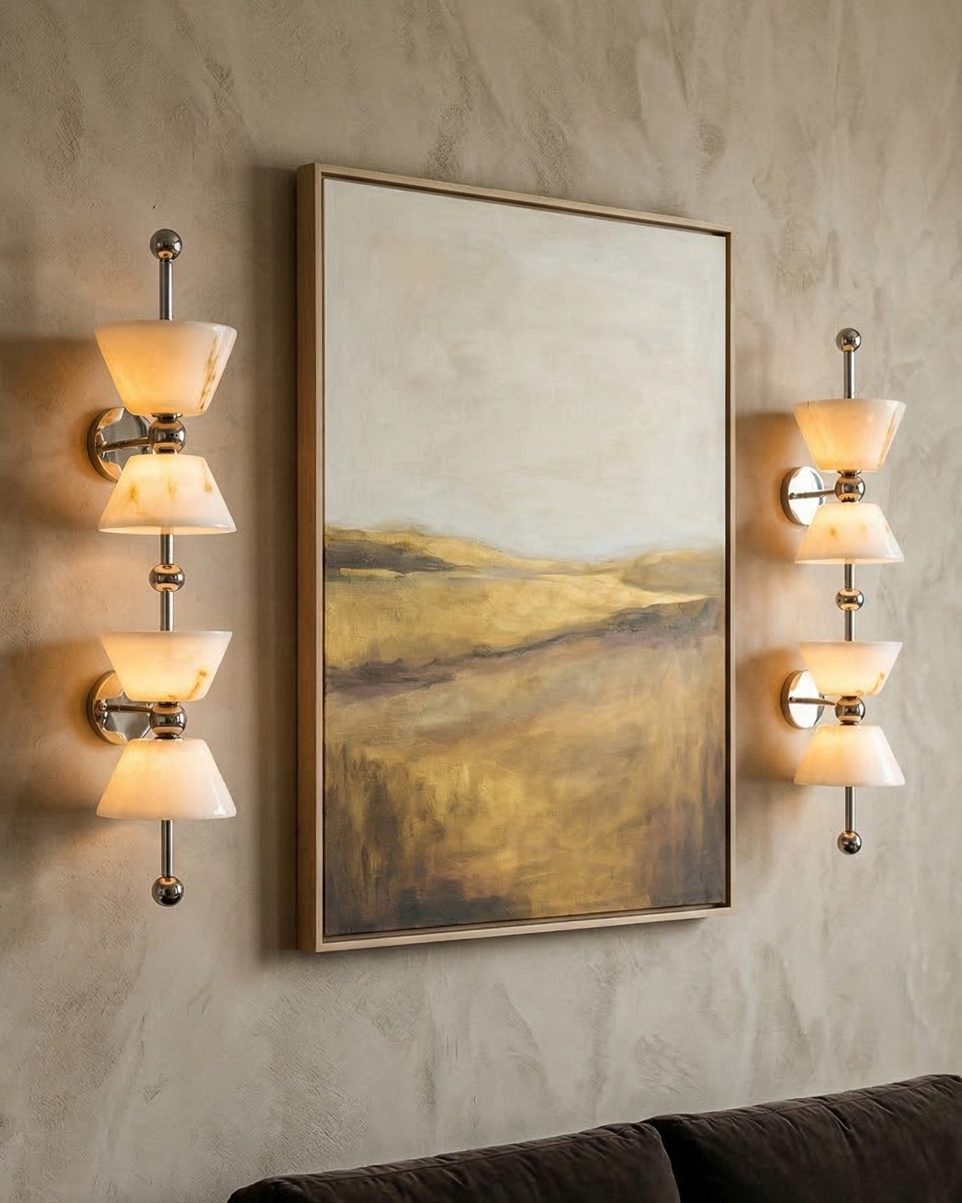 Royal Marble Cascade Wall Light 