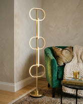 Infinity Loop Luxe Floor Lamp 
