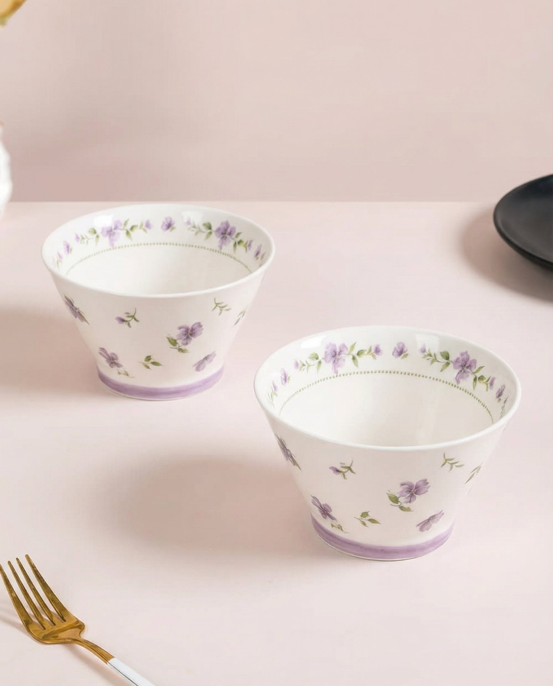 Serene Petal Bowl - Purple 