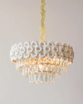  Floral Serenity Chandelier - The Decor Kart 