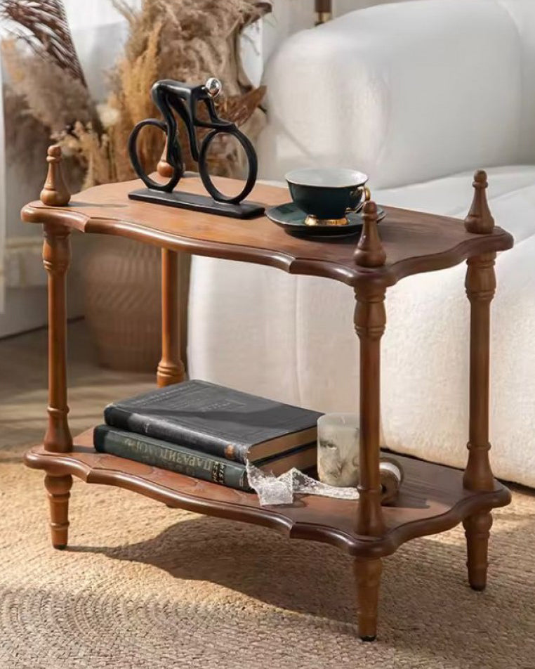 Cottage 2-Tier Side Table 