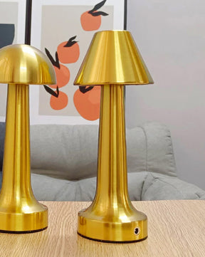 Retro Bar Wireless Touch Table Lamp - Gold