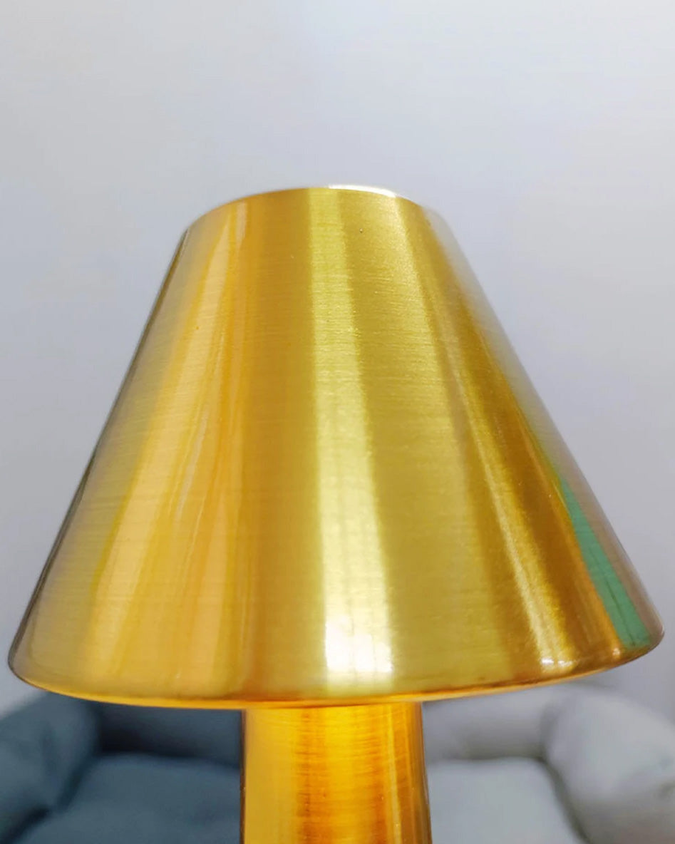 Retro Bar Wireless Touch Table Lamp - Gold