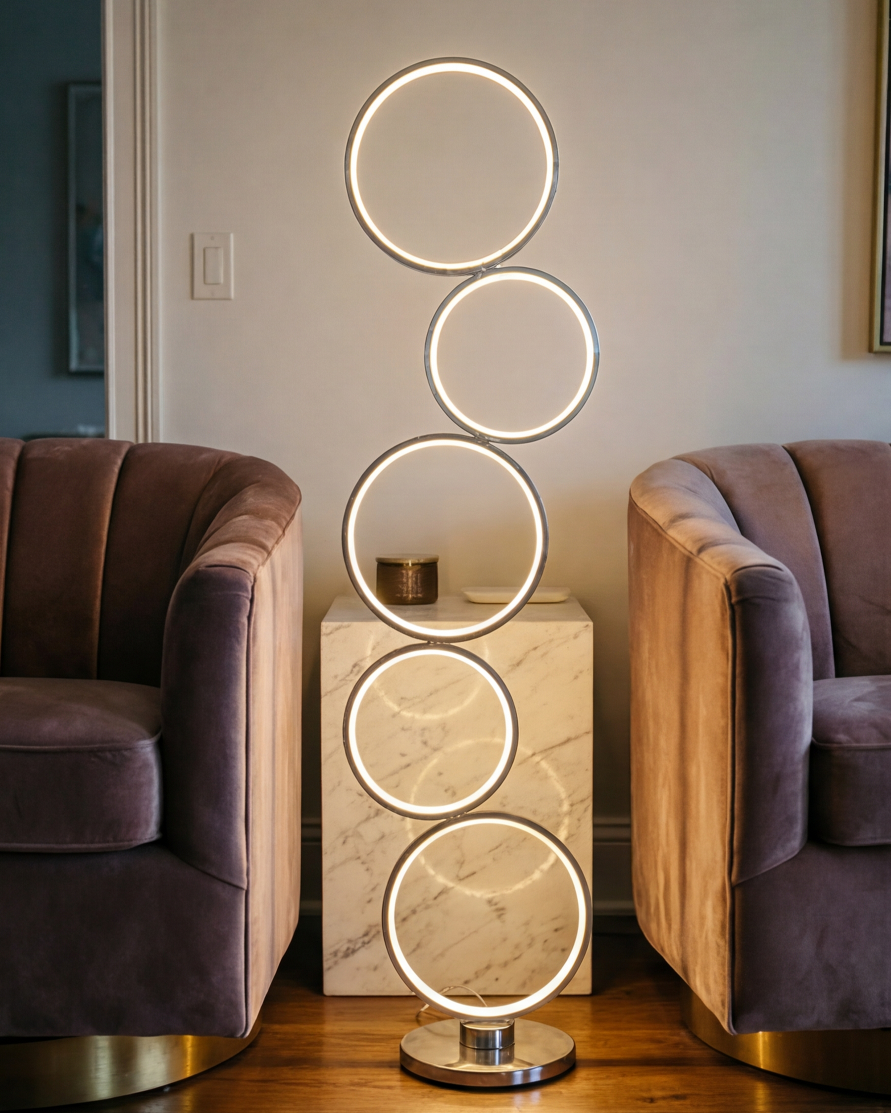 Halo Cascade LED Floor Lamp 