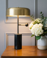 Midnight Luxe Dome Table Lamp 