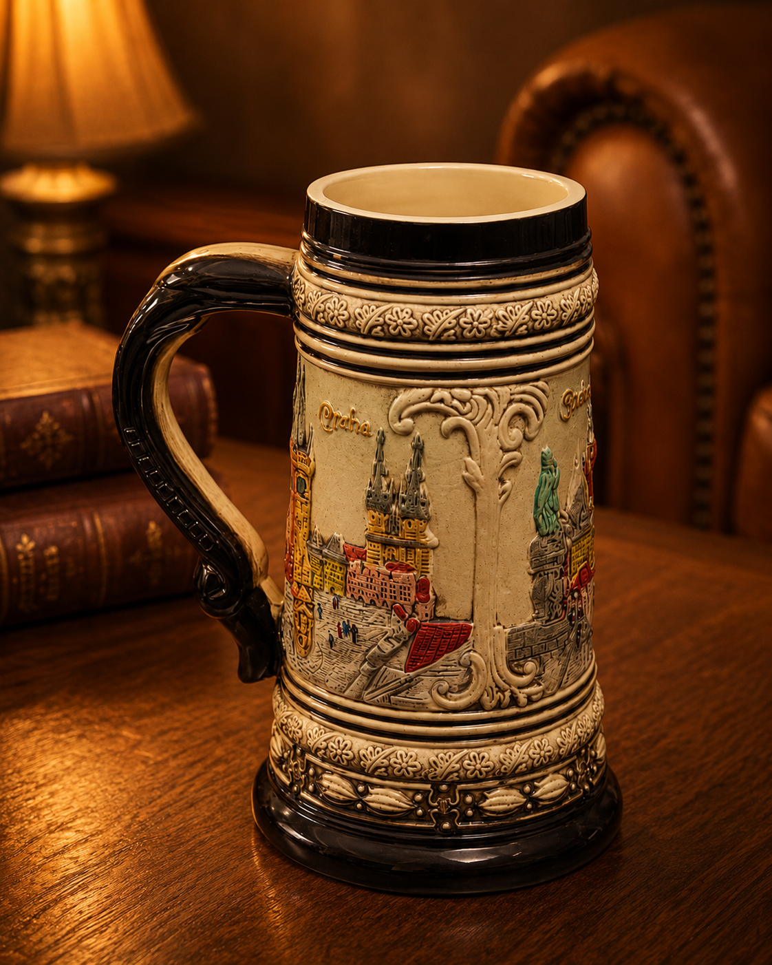 Prague Heritage - Vintage Stein Beer Mug 