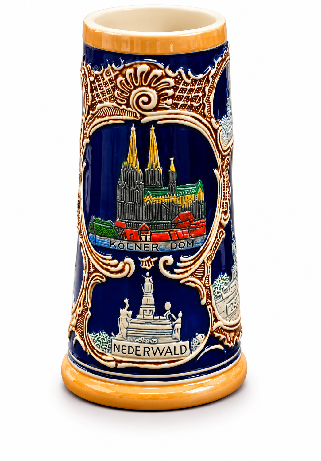 German Castles - Vintage Stein Beer Mug 