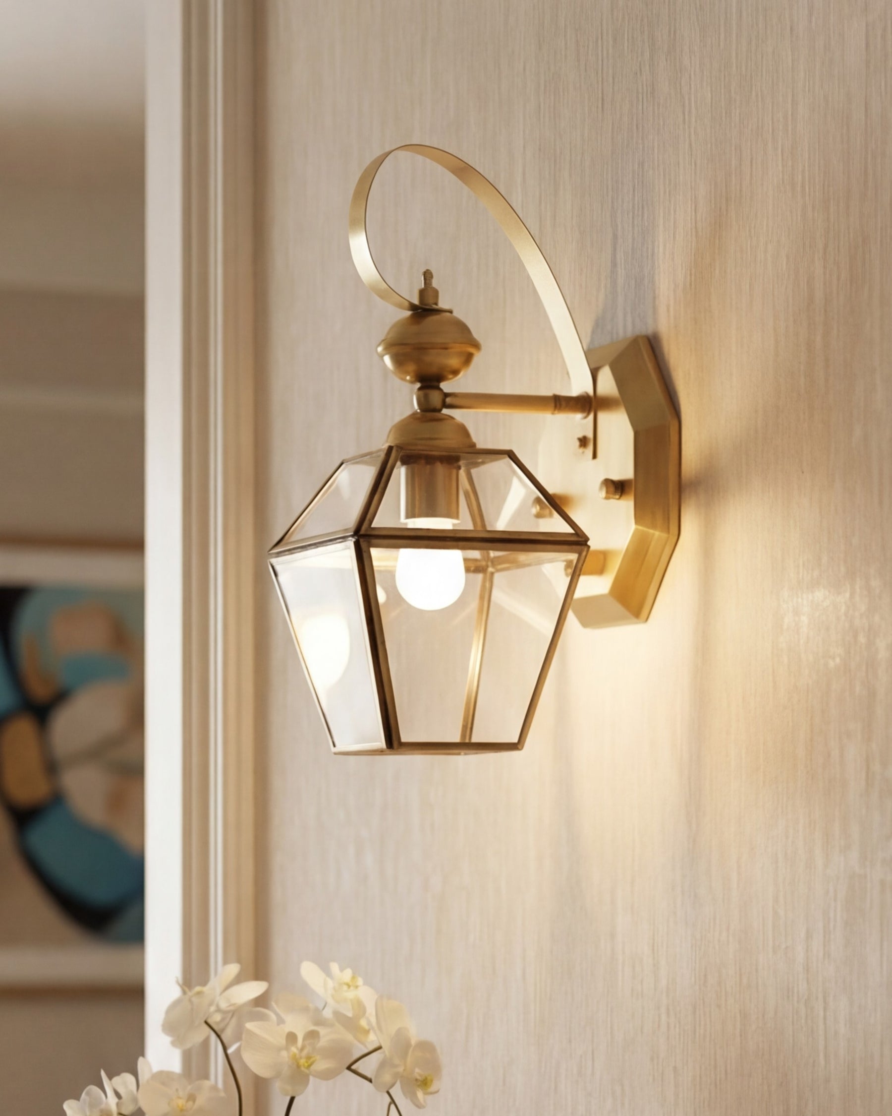 Premium Vintage Outdoor Wall Lantern 