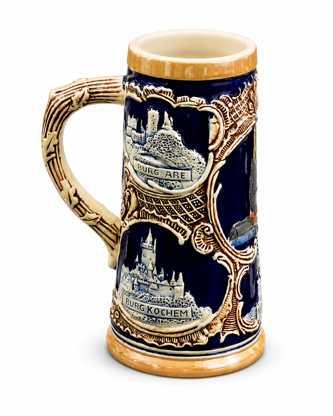 German Castles - Vintage Stein Beer Mug 
