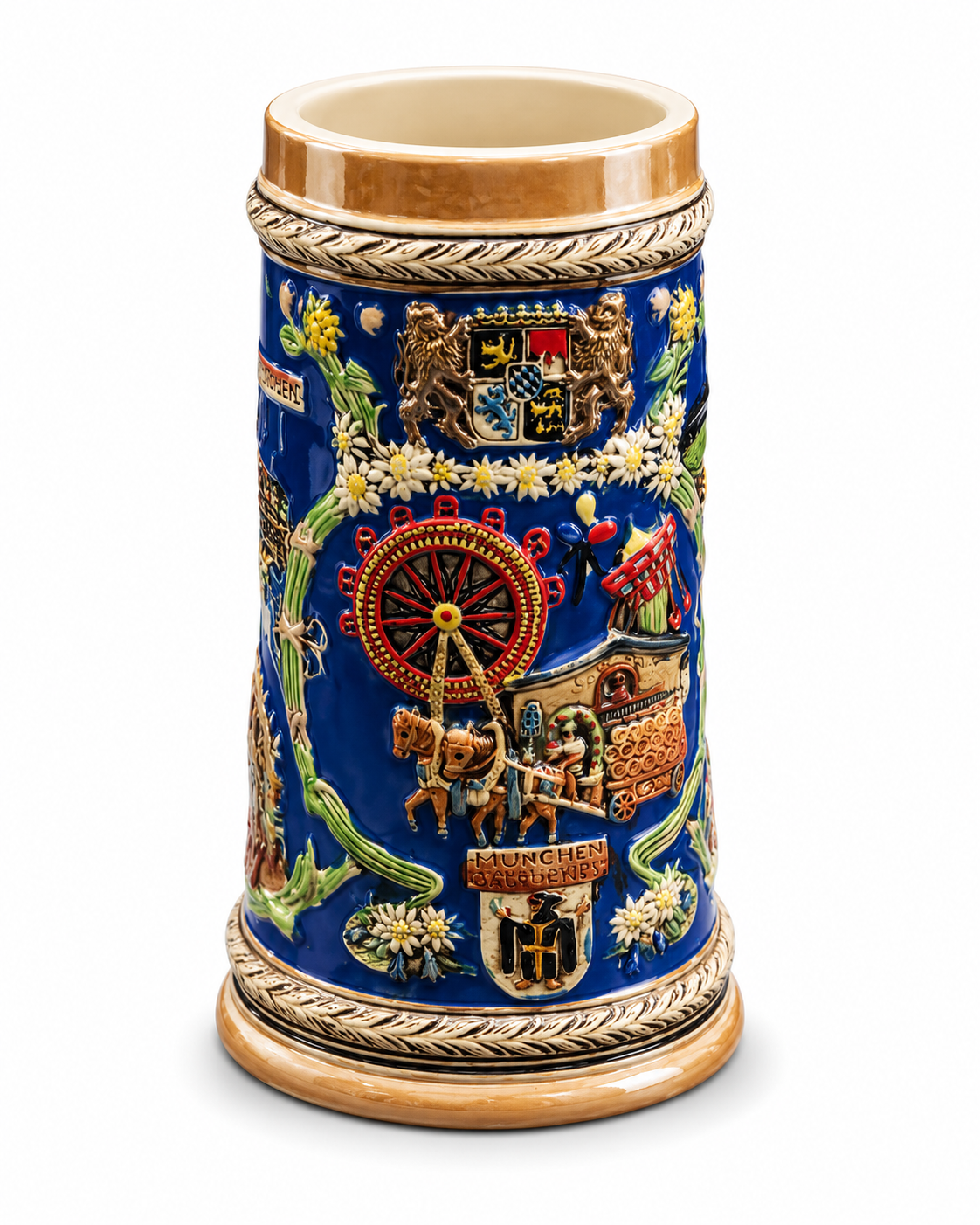 Munich Rathaus - Vintage Stein Beer Mug 