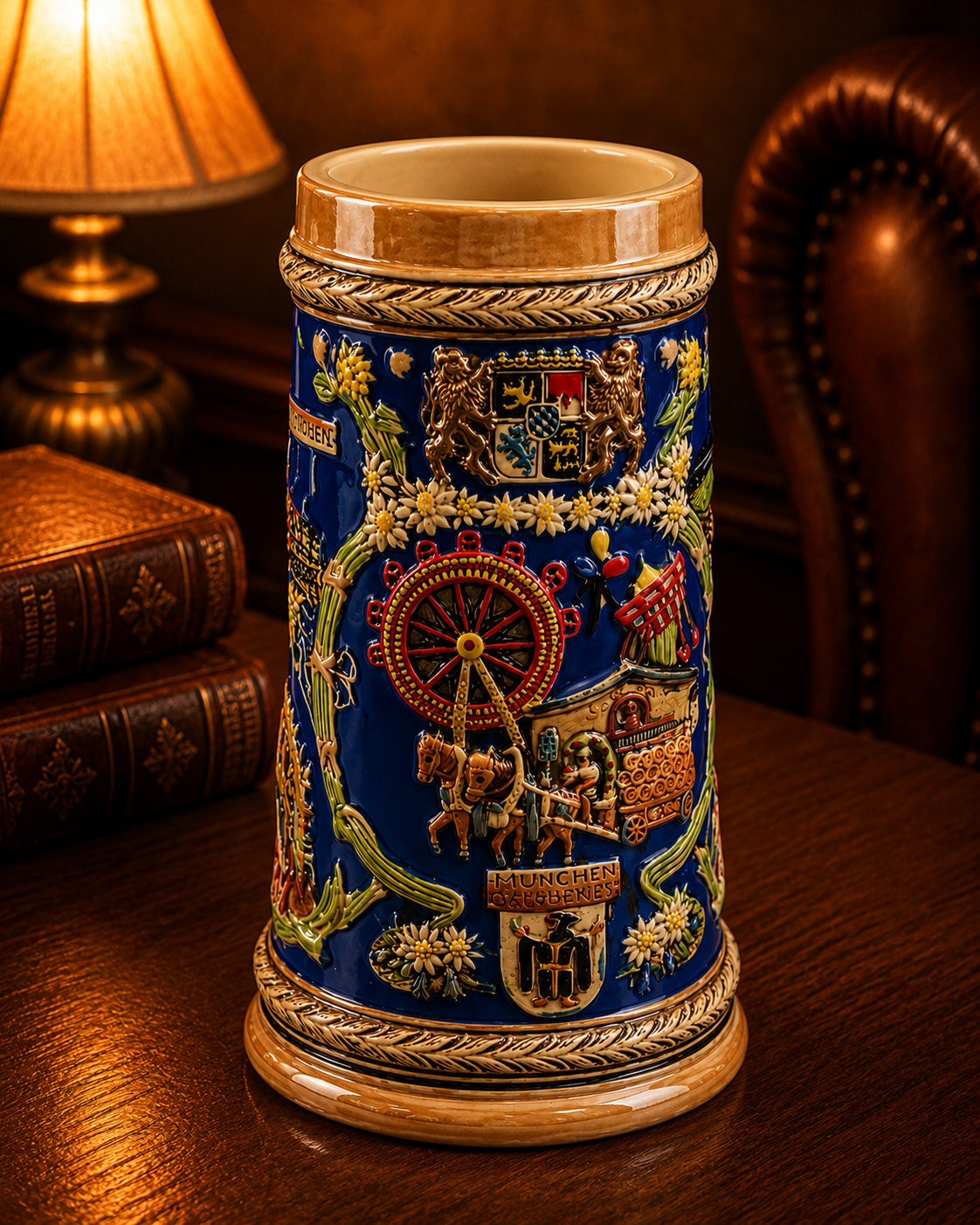 Munich Rathaus - Vintage Stein Beer Mug 
