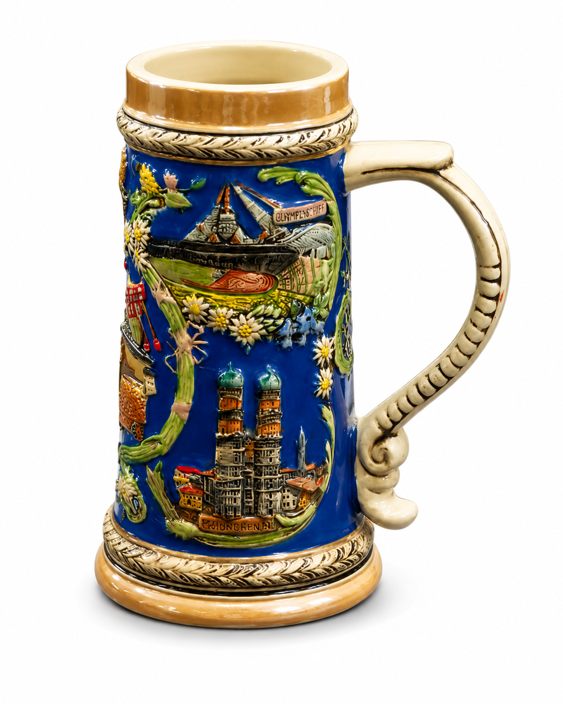 Munich Rathaus - Vintage Stein Beer Mug 