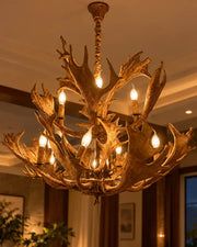 Wildcrest Antler Chandelier - 12 Light