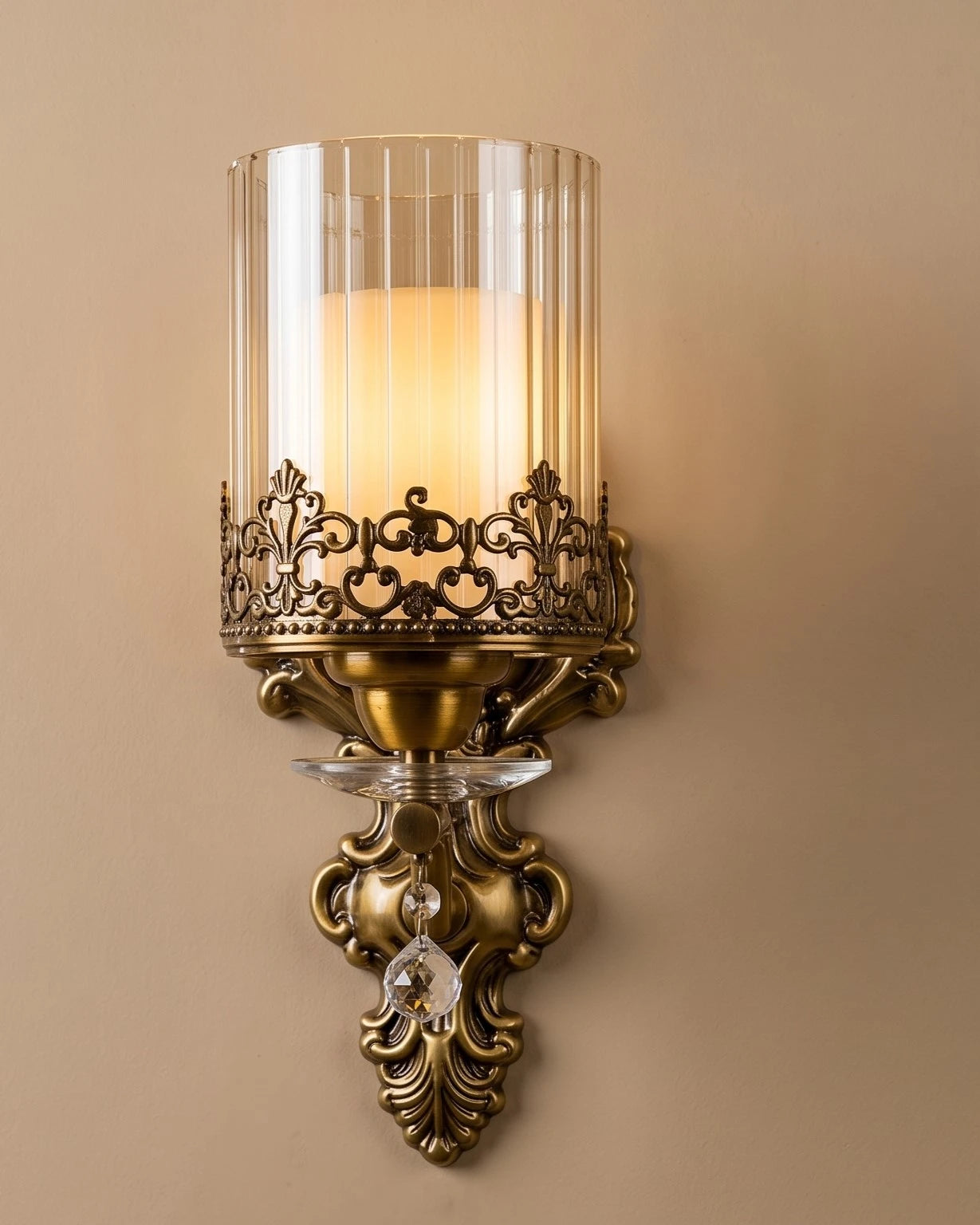 Fleur Crown Wall Light 