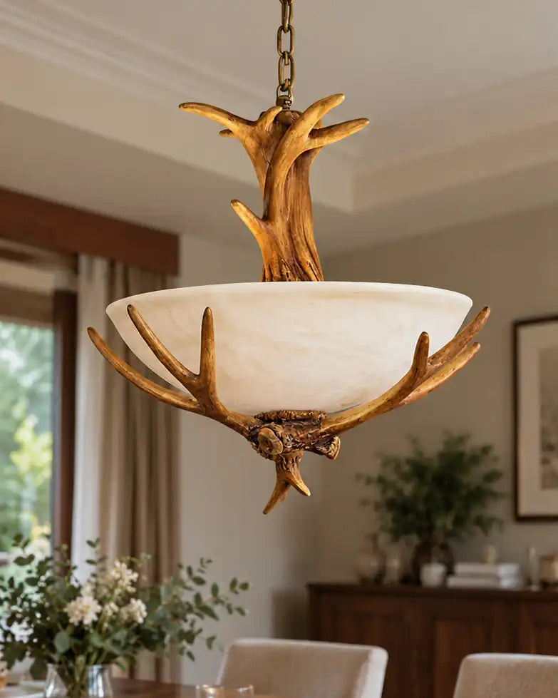 Antlerveil Sculptural Pendant Light