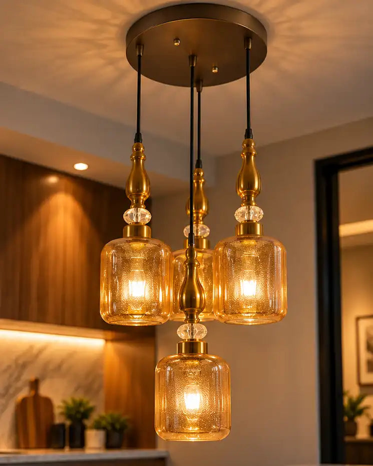 Elowen Ambercrest Pendant Light
