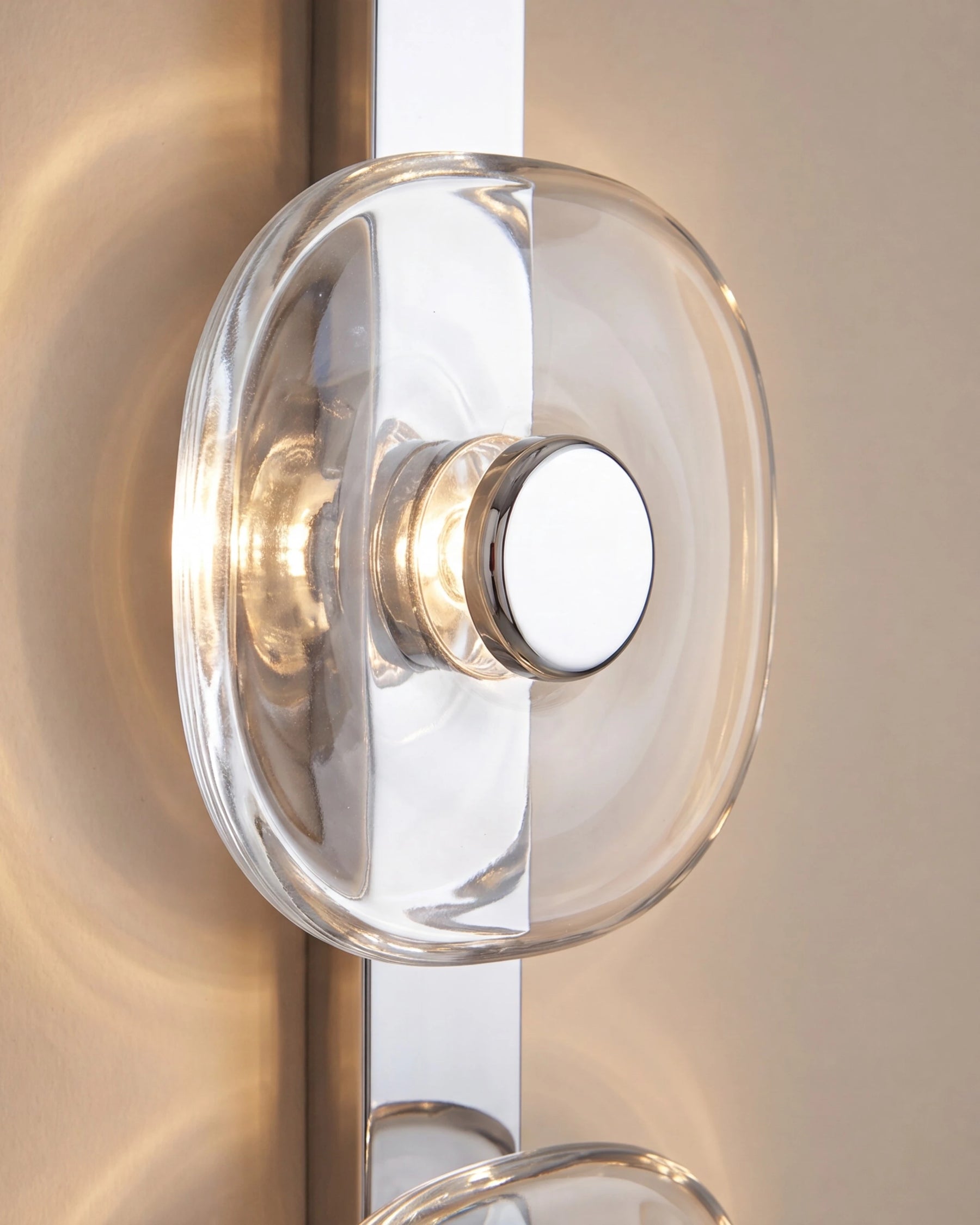 Crystal Disc Wall Sconce 