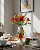 Spicy Motifs Ceramic Vase - Big 