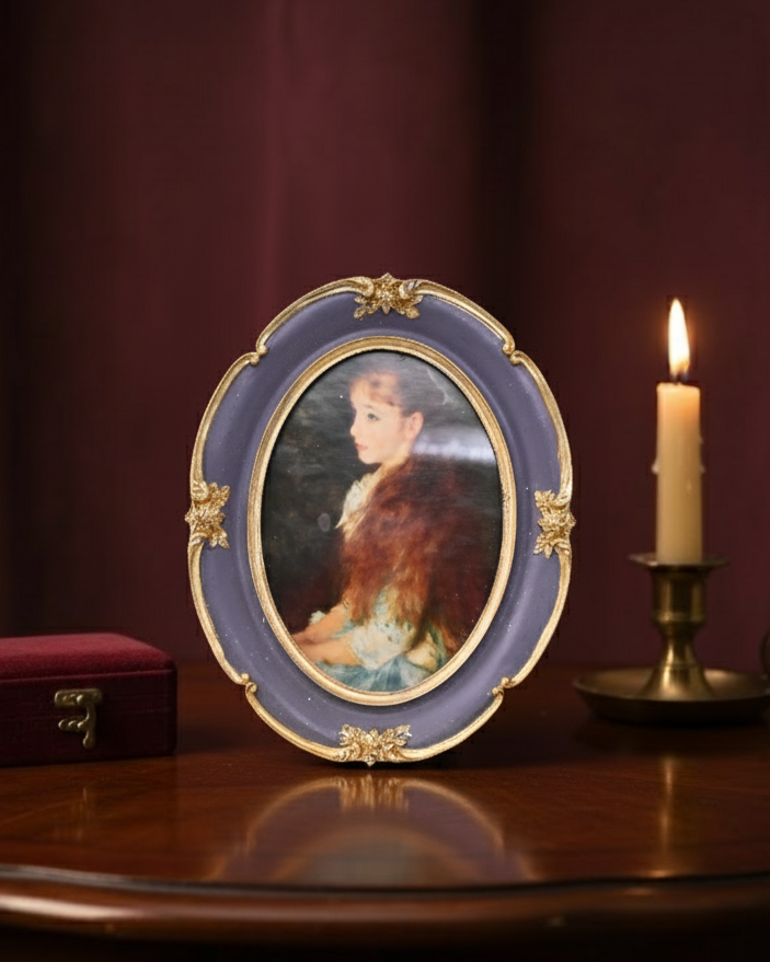 Vintage Royal Oval Photo Frame 