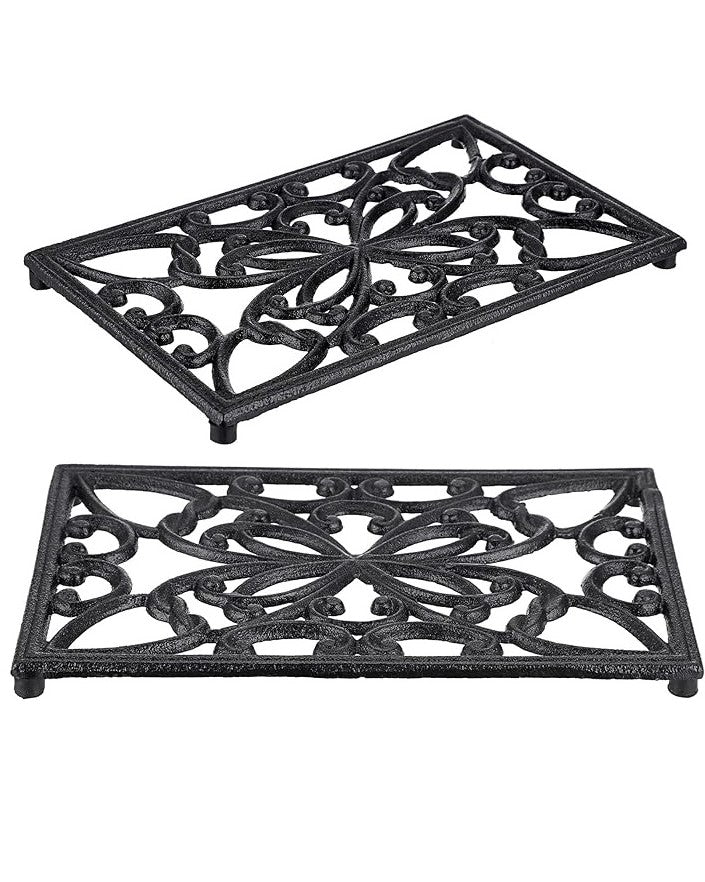 Rustic Charm Cast Iron Trivet 