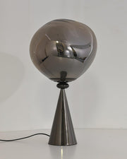 Cone Lava Table Lamp - Black