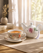 Spring Harmony Tea for One Set - Brown