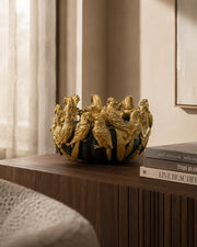 Royal Golden Aviary Vase